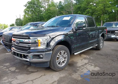 2019 Ford F-150 Lariat z USA, uszkodzony, nr VIN 1FTEW1EP1KKF23440
